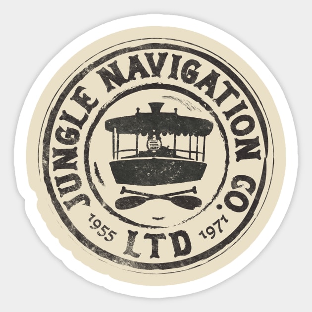Jungle Navigation Co Stamp Sticker by WearInTheWorld